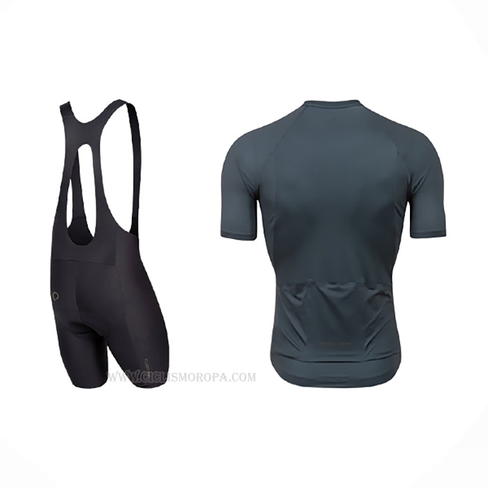 2021 Ropa Ciclismo Pearl Izumi Gris Negro Mangas Corta y Culotte Corto